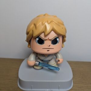 Action Figure with Blue Lightsaber